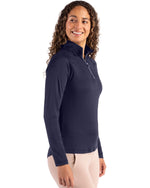 Women's Cutter & Buck Coastline Quarter Zip Pullover