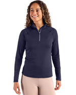 Women's Cutter & Buck Coastline Quarter Zip Pullover
